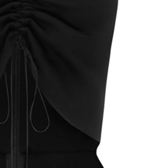 NWT Christopher Esber Reversed Halter Disconnect Ruched Dress SOLD OUT SIZE 2 XS - Picture 5 of 11